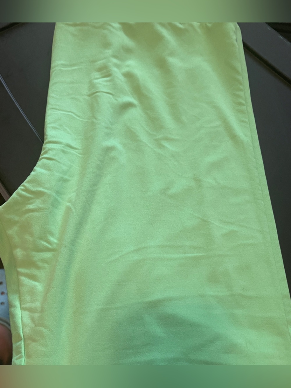 Neon Lime Stretch Lularoe TC2 leggings